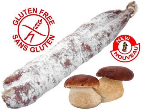 Saucisson Paysan aux Cèpes 200 gr