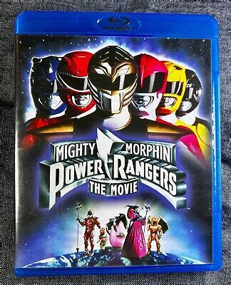 Mighty Morphin Power Rangers The Movie OOP Blu Ray Shout Factory Rare