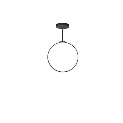 Kuzco Cirque In Light Watt Black Integrated Led Pendant Light