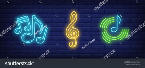 Neon Music Notes Images: Browse 4,446 Stock Photos & Vectors Free ...