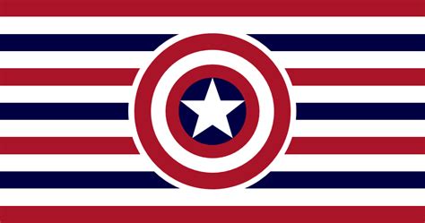 Flag For Captain America Vexillology