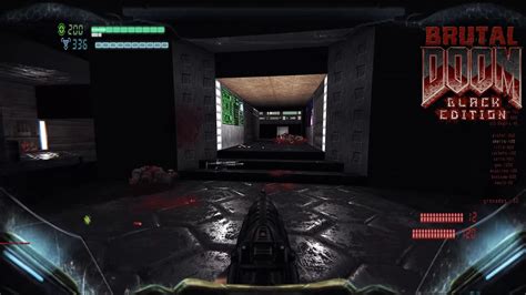 Brutal Doom Black Edition Rain Parallax Visor Relighting