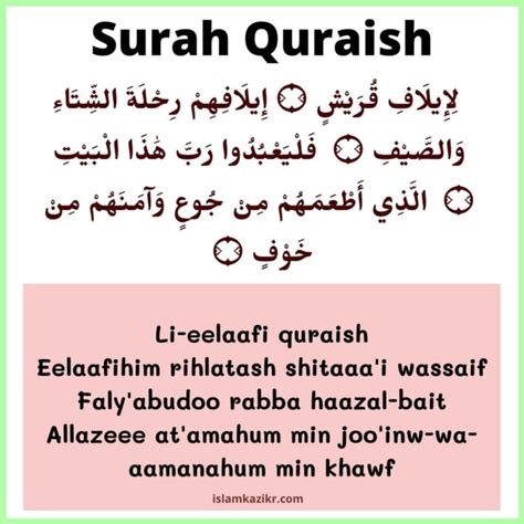 10 Surah For Namaz In English Short And Easy To Memorize Surahs