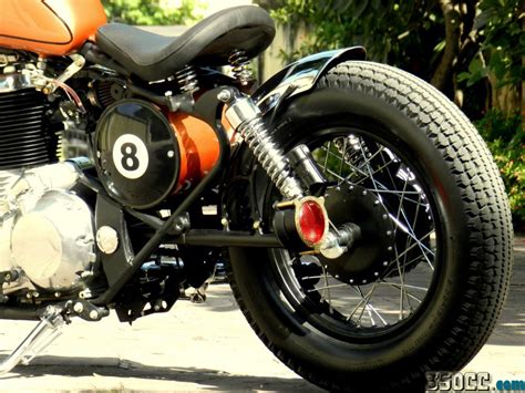 8 Ball Rajputana Custom Motorcycle Bobber Using Royal Enfield India14