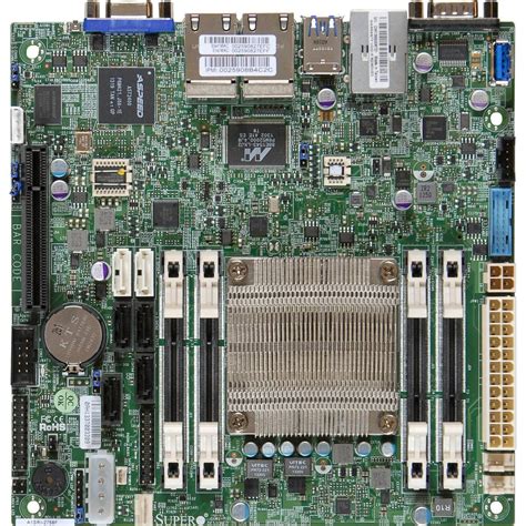 Supermicro A1sai 2750f Mini Itx Motherboard Intel Atom Processor C2750 Fcbga 1283 Socket