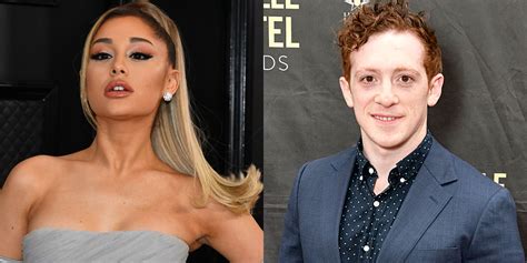 Ariana Grandes Inner Circle Revealed Including Ethan Slater Scooter