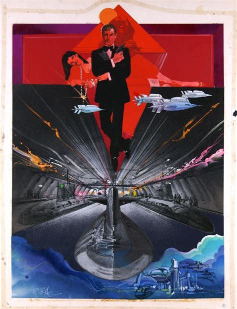 Artwork The Spy Who Loved Me Poster Concept By Bob Peak James Bond