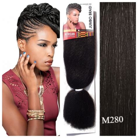 Sensationnel African Collection Jumbo Braid 100 Kanekalon M280