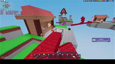 Insane Sweating In Roblox Bedwars Youtube