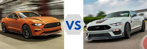 2021 Ford Mustang GT Vs Ecoboost