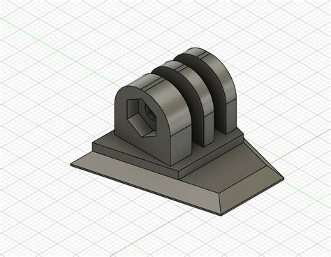 Stl File Wilcox Dovetail Gopro Mount 🔫 ・3d Print Model To Download・cults