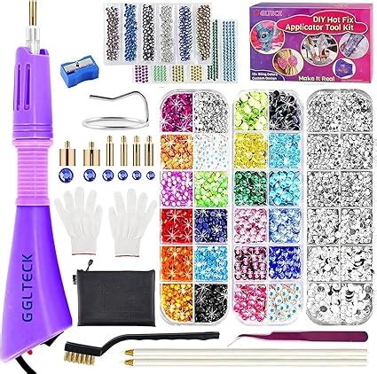 Amazon Glteck Hotfix Applicator Bedazzler Kit With Pcs