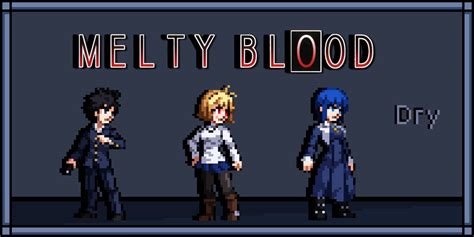 Melty Blood Jus Sprites Shiki Arcueid Ciel By Drymugen On Deviantart