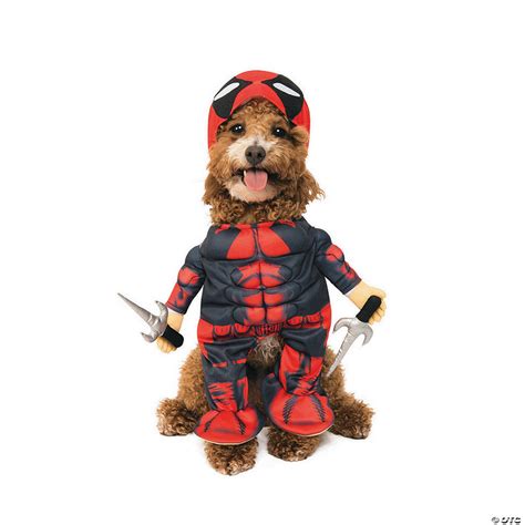 Deadpool Dog Costume - Extra Large | Oriental Trading