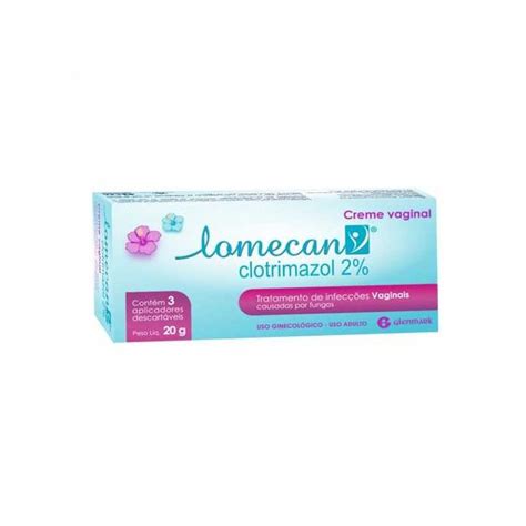 Lomecan 100mg5g Creme Vaginal 20g