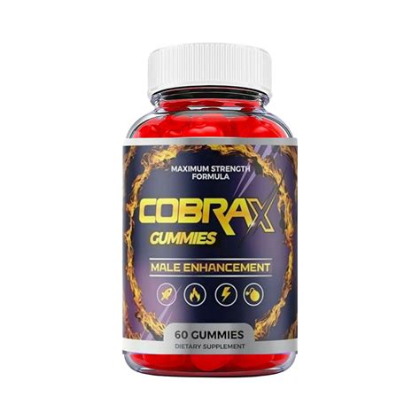 Cobra X Gummies Cobrax Enhancement Support For Men 60 Gummies Ebay