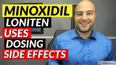 Minoxidil Loniten Uses Dosing Side Effects Medication Review