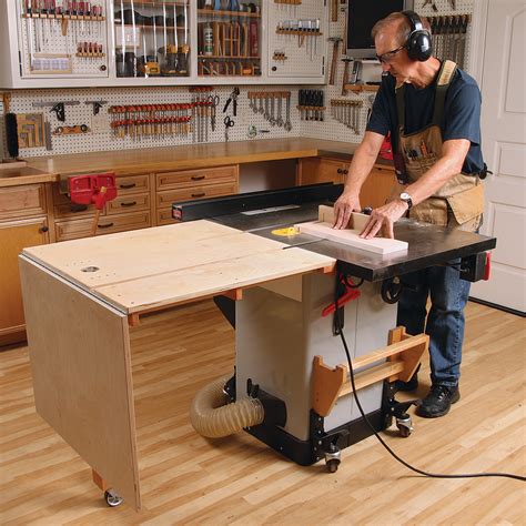 Portable Table Saw Extension