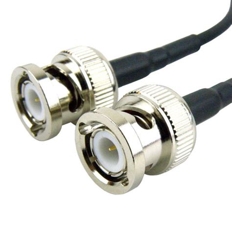 Bnc Male To Bnc Male Cable Rg Coax In Inch