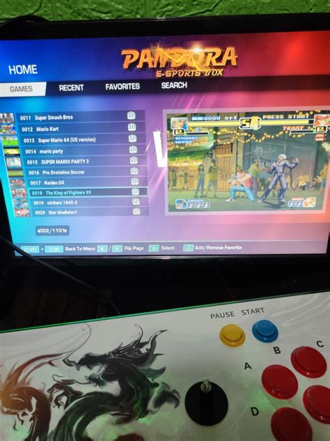 Pandora Arcade Game Console 3d on Carousell