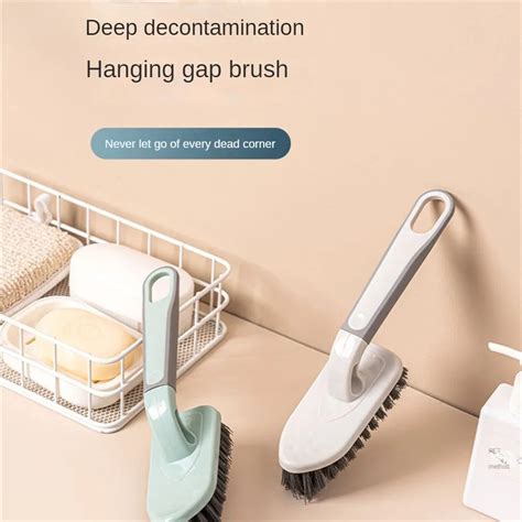 Floor Brush Cleaning Seam Brush Bathroom Wash Wall Toilet Tile No Dead