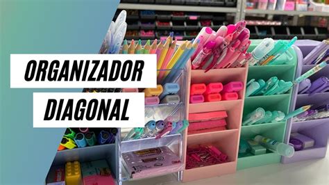 CHEGOU ORGANIZADOR DIAGONAL PEDIDOS DE PAPELARIA ONLINE PAPELARIA