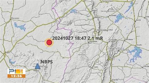 Labsis registra leve tremor de terra na zona rural de Domingos Mourão