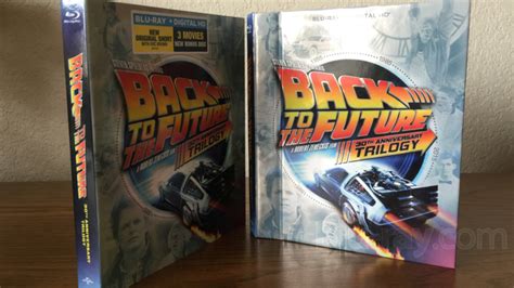 Back To The Future 30th Anniversary Trilogy Blu Ray DigiBook