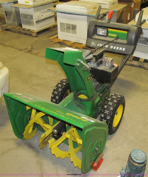 John Deere D Self Propelled Walk Behind Snow Blower In Des Moines