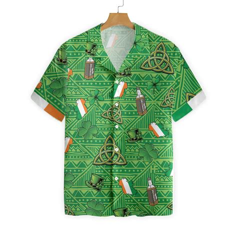 Irish People Proud Saint Patrick S Day Hawaiian Shirt Trendy Aloha