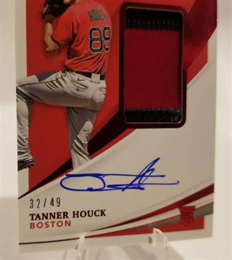 2021 Panini Immaculate Autograph Red Tanner Houck 32 49 RPA EBay