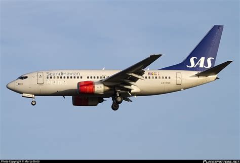 LN RNN SAS Scandinavian Airlines Boeing 737 783 Photo By Marco Dotti