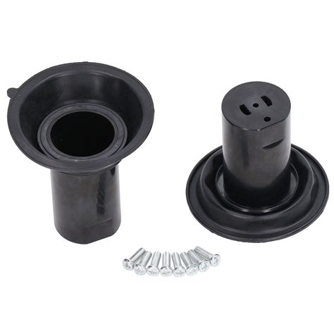 Pair Carburetor Plunger Diaphragm Membrane Rubber Replacement For