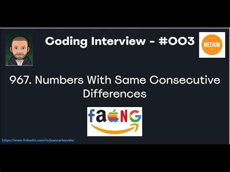 Technical Interview Code Leetcode Numbers With Same