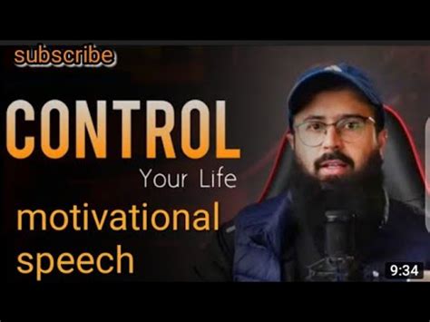 Control Your Life Tuaha Ibn Jalil Motivational Speech Youtube