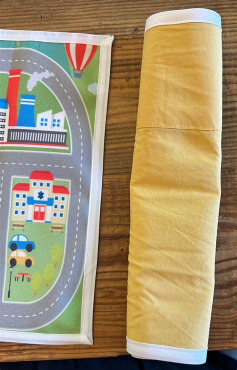 City Roads Playmat With Storage For Toy Cars Hot Wheels Matchbox Cars Etsy