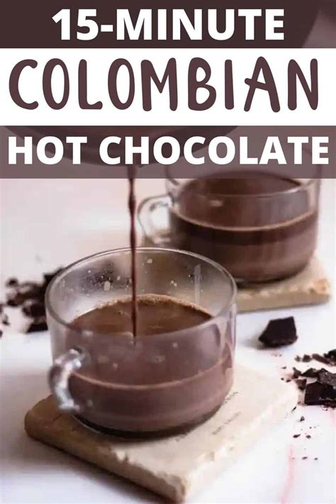 Colombian Hot Chocolate with Cheese - The Foreign Fork