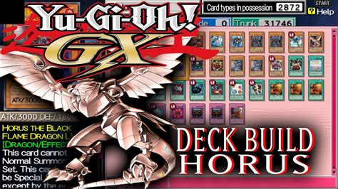 COMBO DECK HORUS TIPS TRICK YU GI OH GX TAG FORCE 2 PART10 YouTube