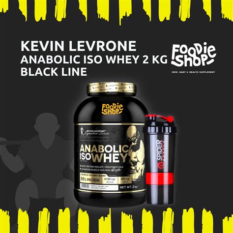 Jual Kevin Levrone Anabolic Iso Whey 2 Kg Black Line Whey Protein