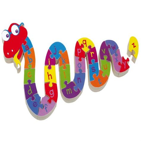 Puzzle Ad Incastro Abc Serpente Small Foot Mammamamma