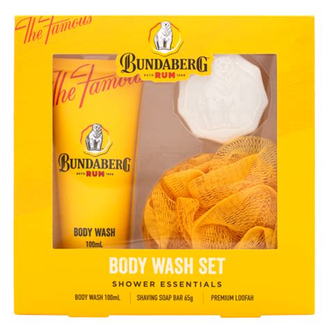 Bundaberg Rum Body Wash Set