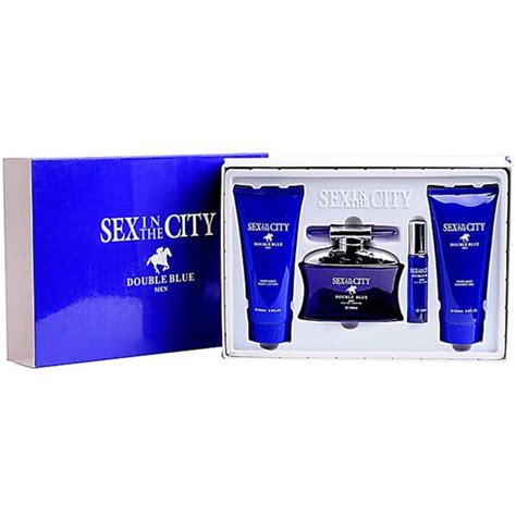 Sex In The City Double Blue Men S Cologne 4 Piece Set 13528974 Shopping