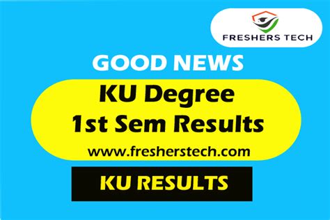 Ku Degree St Sem Results Kakatiya University Ug Results