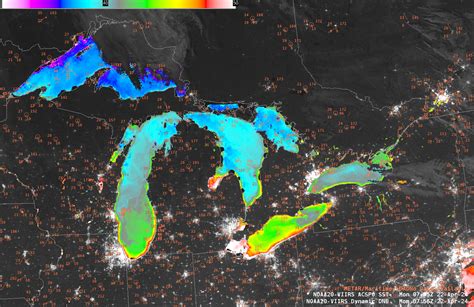 Great Lakes On Earth Day Cimss Satellite Blog Cimss