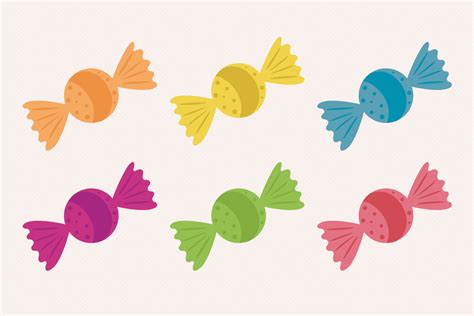 colorful circular candies diverse flavor graphic  sargatal creative