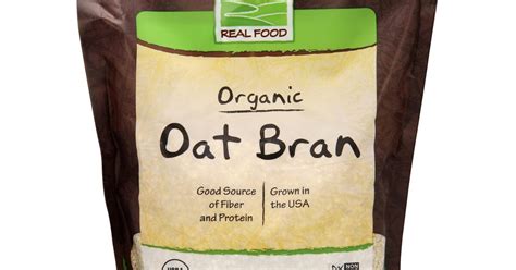 Oat Bran Organic 14 Oz 14ct Mothers Cupboard Nutrition