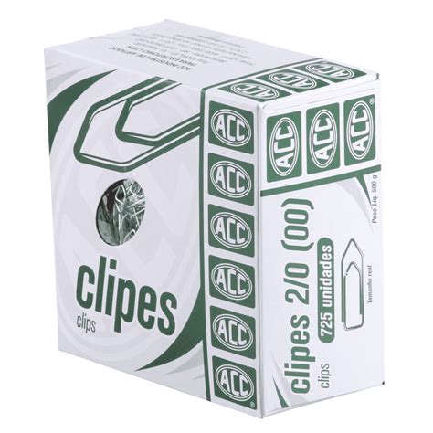 Clips Galvanizado N 2 0 725 Unid Acc Caixa 500 G Palimontes