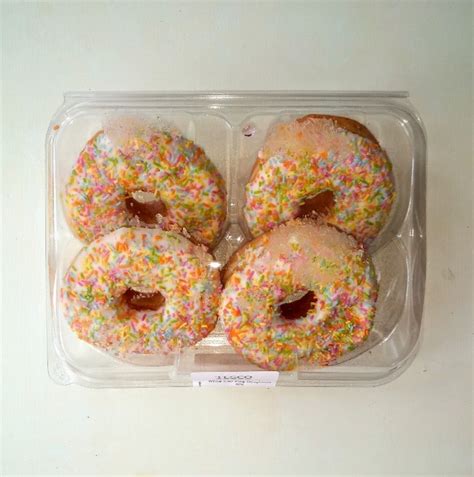 White Iced Ring Doughnuts Olio