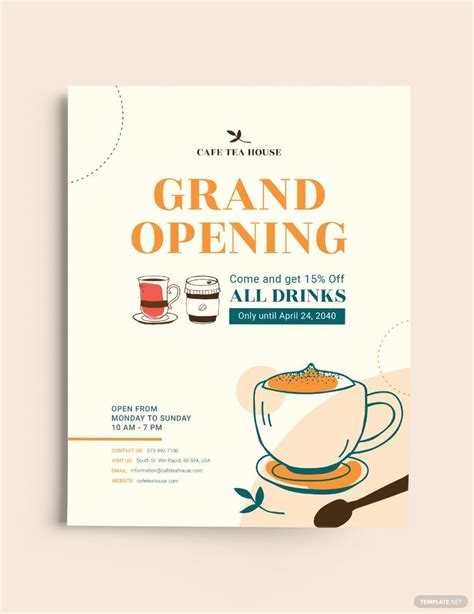 Coffee Menu And Coffee Flyer Template In Indesign Publisher Psd Word