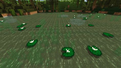 Lily Pad Flower Minecraft Texture Pack